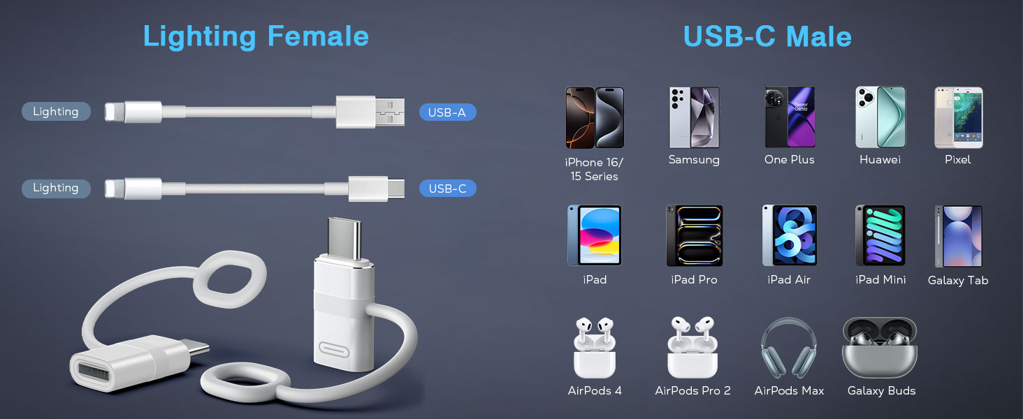 lightning to usb-c adapter