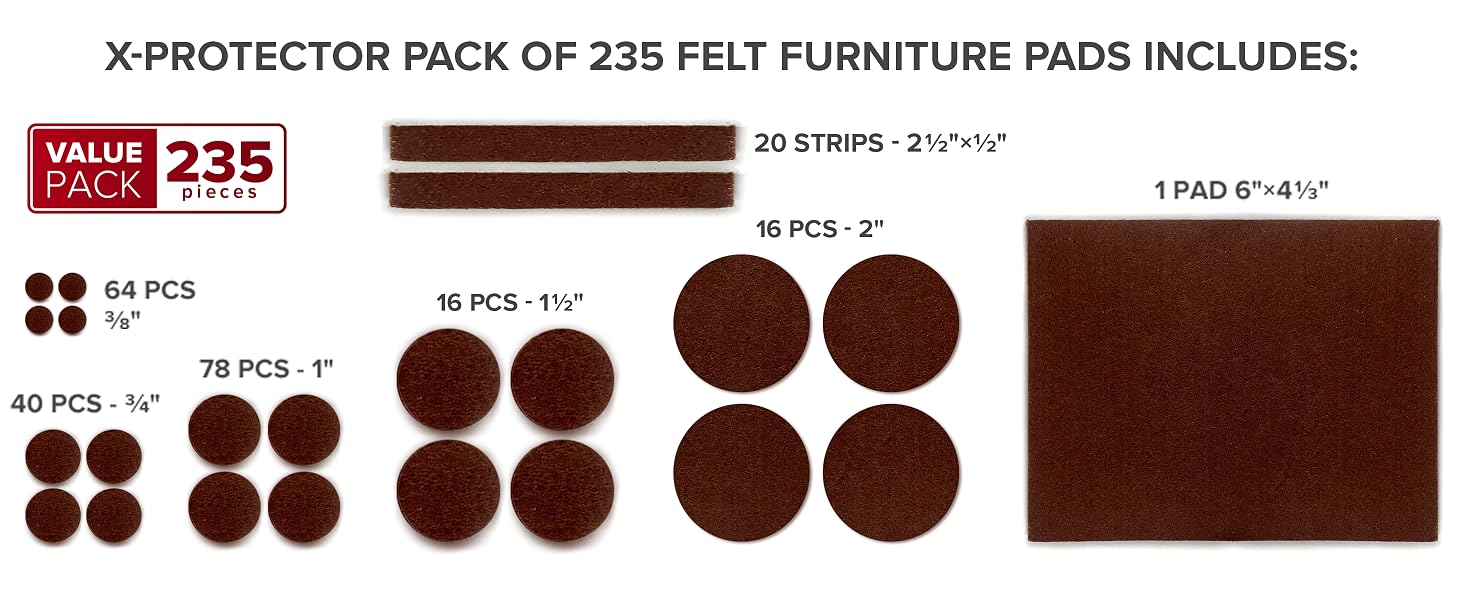 felt pads for furniture
