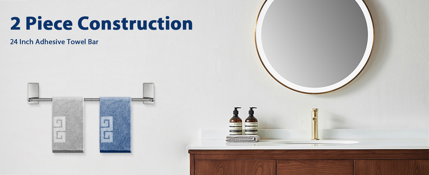 Self Adhesive Bathroom Towel Bar
