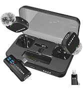 AIRHUG Mini Mic Pro Wireless Microphone for iPhone, iOS and Android Devices, Magnetic Microphone ...