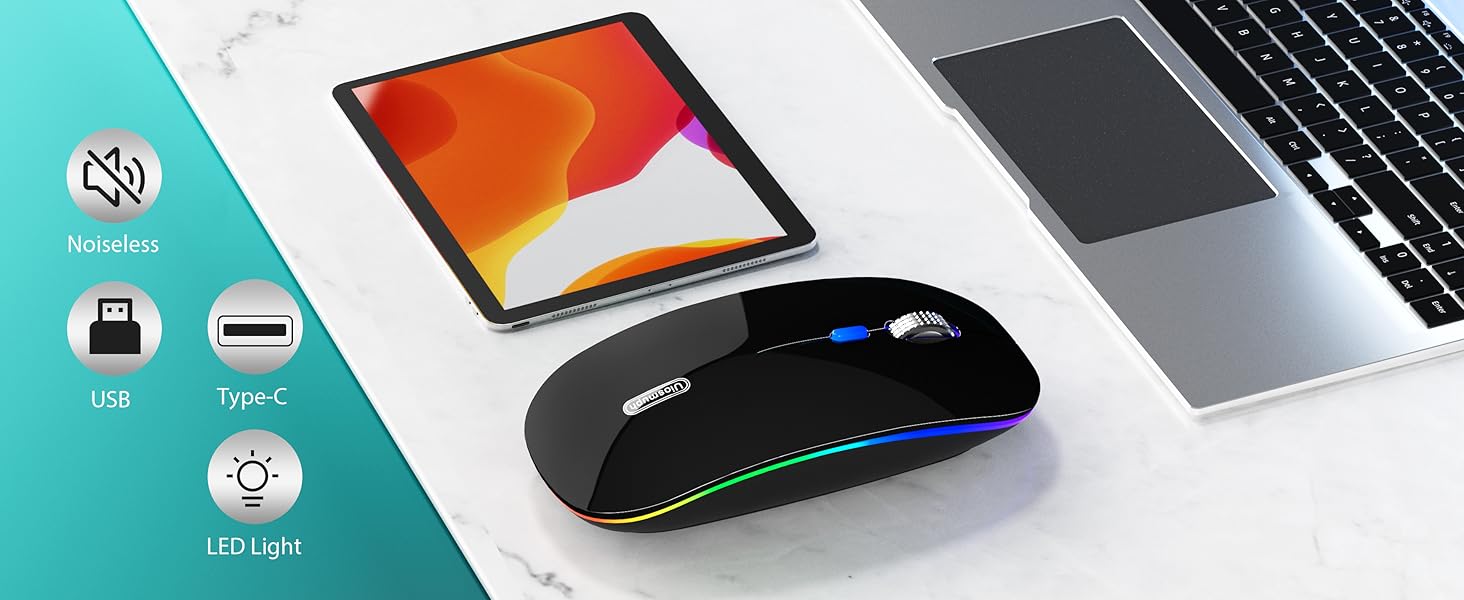 led wireless mouse