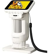 LINKMICRO LM013 Microscope for Kids Adults, Pocket Mini Digital Microscope with 2.8" Screen, Anti...