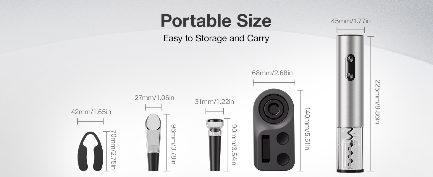 Portable Size Easy to Storage and Carry