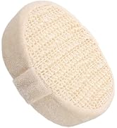 Uonlytech Cotton Linen Bath Towel Shower Brush Bathing Exfoliating Scrubber Bath Sponge Brush Sho...