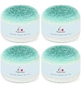 Aeelike Cake Yarn for Crocheting, Extra Large Gradient Yarn 4 x 190g (6.7 oz) 400m (437.5 Yards) ...
