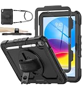 SEYMAC stock Case for iPad (A16) 11th/10th Generation 11''/10.9'' 2025/2022, Full-Body Drop Prote...