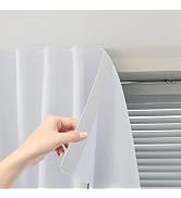 Sovtfides self Adhesive Curtains Portable Blackout Curtain Simple and Easy to Install Bedroom Win...