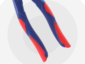 Handle grip is made of TPR material and ergonomic non-slip design safer work faster efficiency