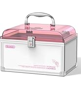 Glosen Medicine Lock Box With Key,