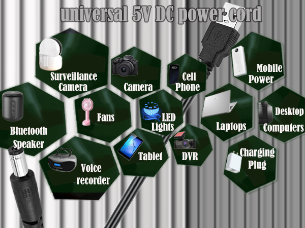 usb to dc power cable dc 5521 converter plugs dc power cord usb charger cable usb to dc power cord