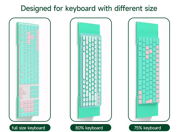 tiffany blue computer keyboard tray