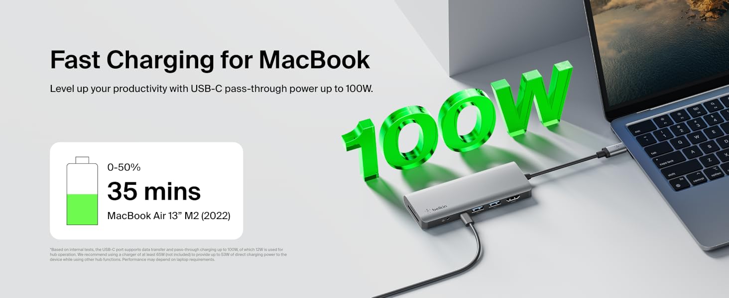 Belkin Connect 7-1 USB-C Multiport Hub