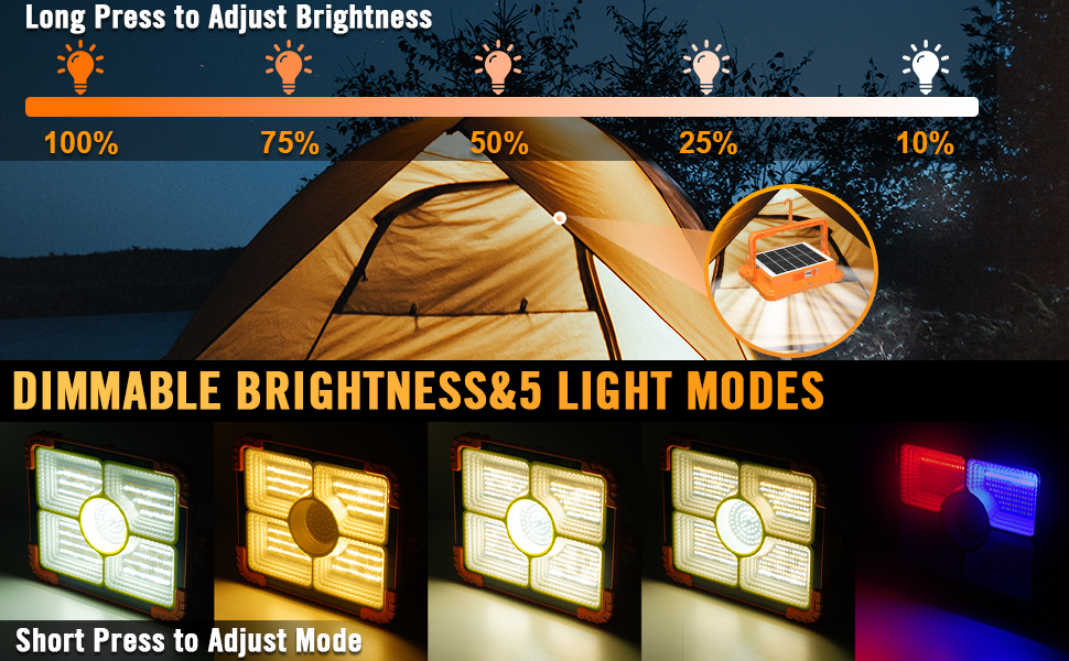 LED Work Solar Light