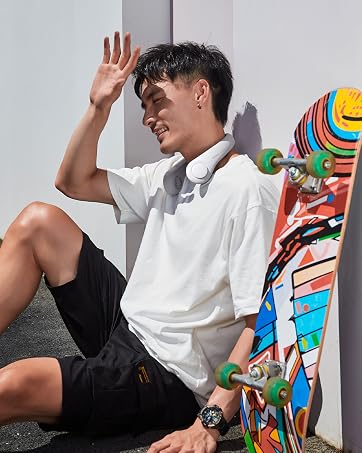 JISULIFE portable neck fan