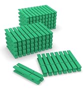 Phinus 72 Pcs Wooden Clothes Pins, 2.9 Inch Clothes Pins for Hanging Clothes, Pictures, Photos, C...