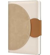 CAGIE Lined Journals for Writing Leather Journal for Women with Buckle Closure 192 Pages 100 GSM,...