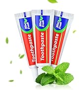 HAIFOTRVA 60 Tubes Bulk Travel Size Toothpaste,Miniature 0.88oz(25g) Small Toothpaste Travel Size...