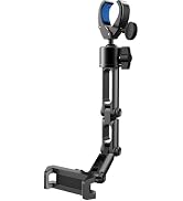 Upgrade Rear View Mirror Phone Holder Mount for Car, Aluminum Multi-Directional metal arms and 36...