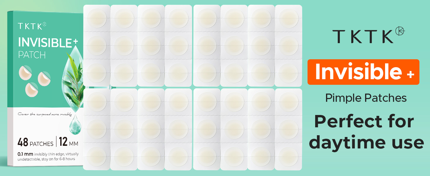 TKTK invisible pimple patches