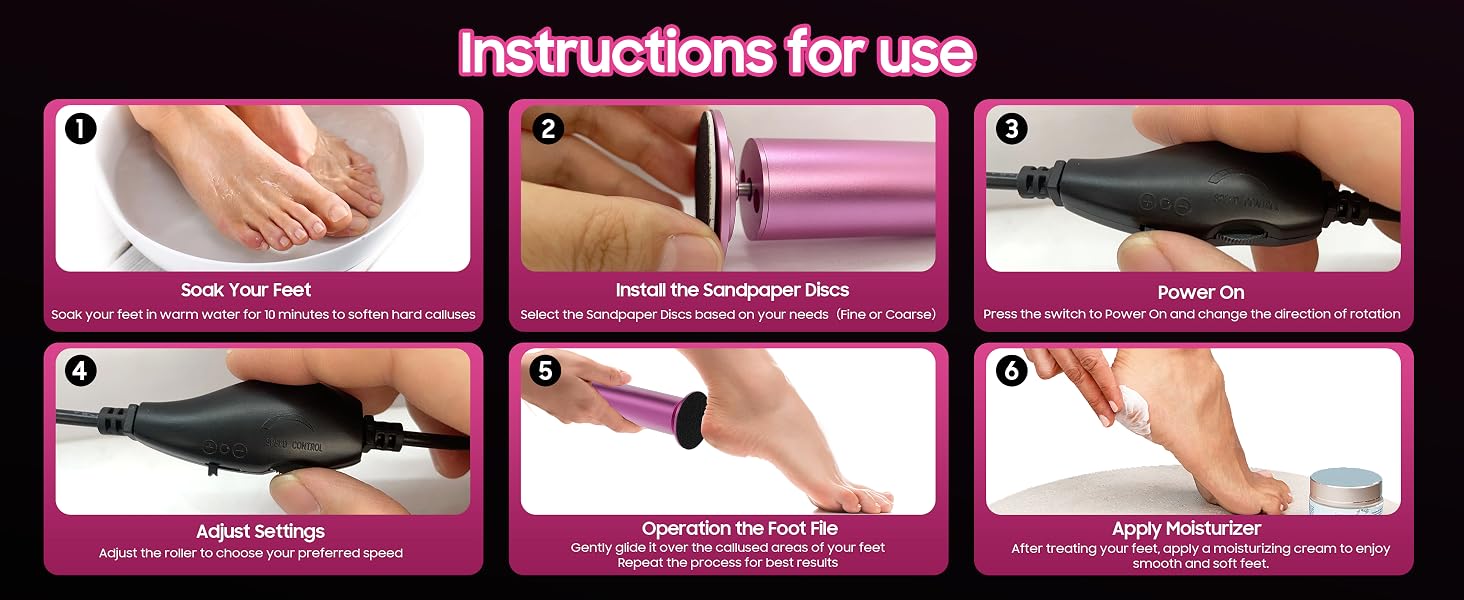 pedicure tools for feet