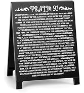 Inspirational Faith Desk Decor Country Whoever Dwells in the Shelter Bible Verse Rustic Psalm 91 ...