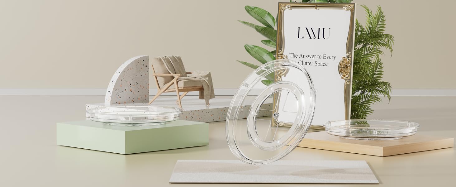 ALL LAMU Lazy Susan Organizer