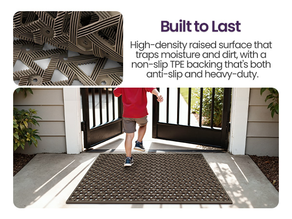 rubber door mat
