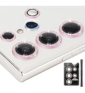 Zevytop Camera Lens Protector for Samsung Galaxy S25 Ultra, Individual Tempered Glass Aluminum Al...