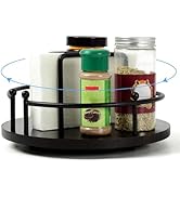 OCMML Napkin Holder for Table,360° Rotating Lazy Susan Turntable Organizer for Cabinet,9 inches K...