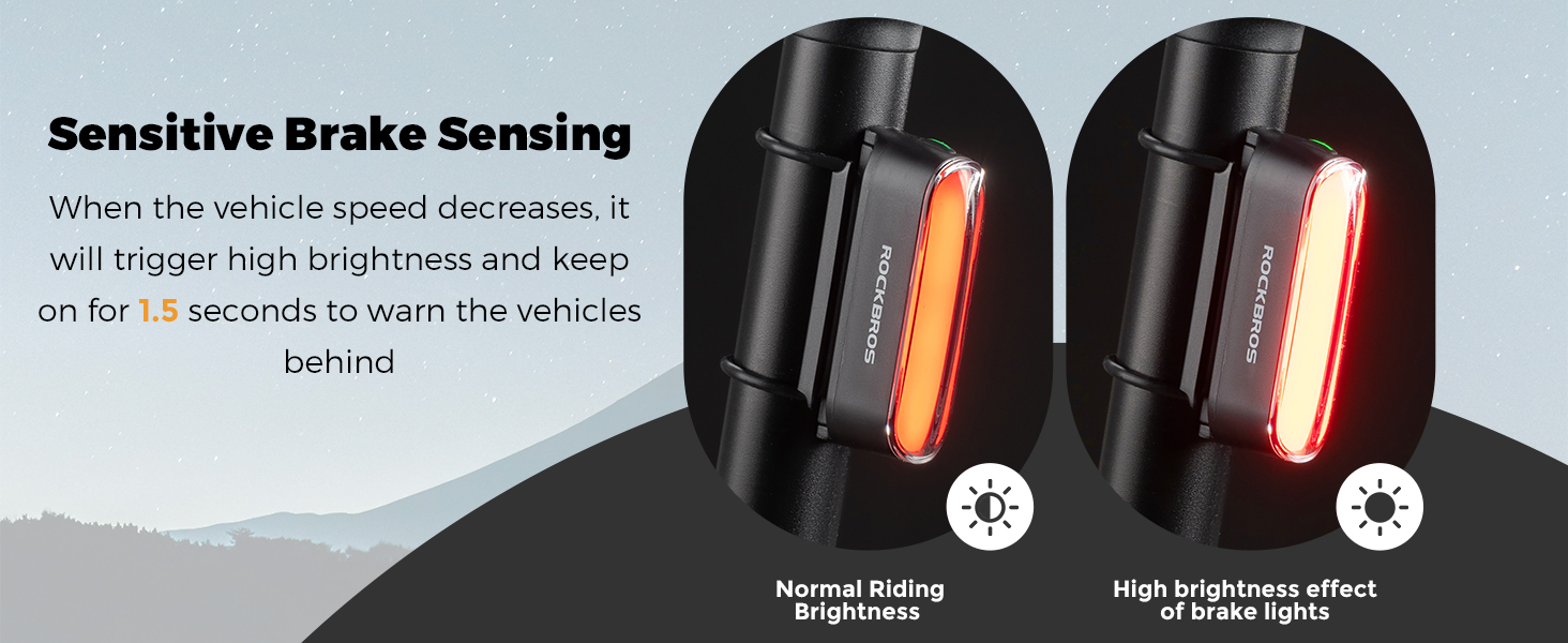 Sensitive brake sensing