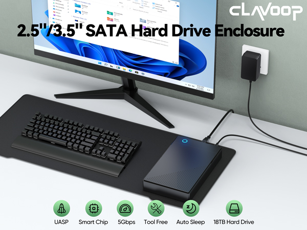 3.5 hard drive enclosure