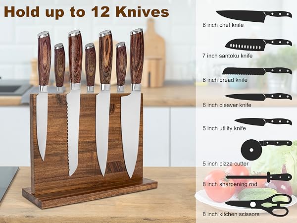 double sided magnetic knife holder