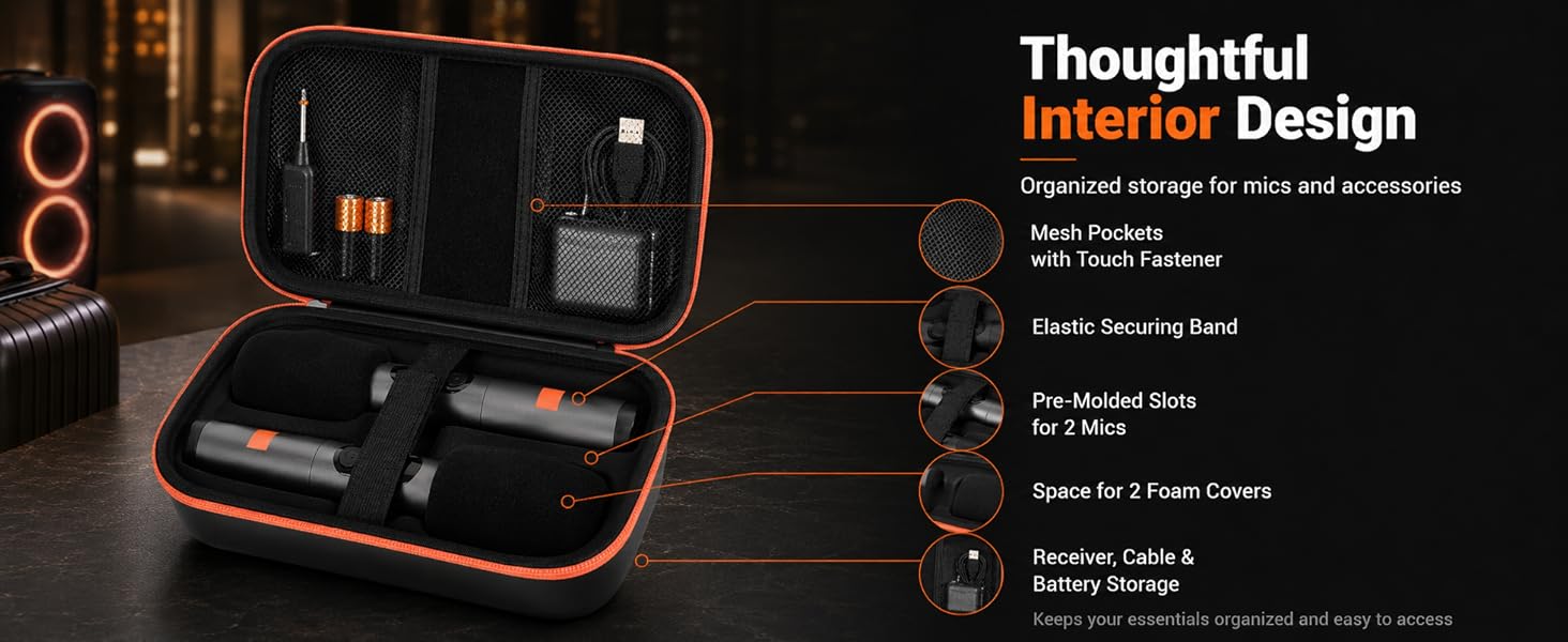 jbl partybox mic case