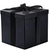 RUSPEPA Medium Birthday Gift Box with Lids, Ribbon and Tissue Paper, Collapsible Gift Box - 1 Pcs...