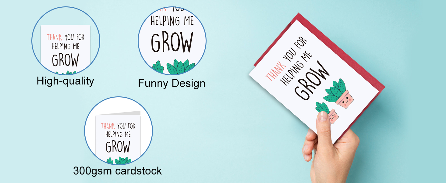 Thank You Card for Teacher