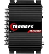 Taramps TS 400x4 2 Ohms Black Multichannel Stereo Amplifier 400 Watts Rms, 4 Channels, Full Range...