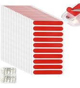 BQAN Double Sided Nail Tape for Press On Nails - 200 Pieces Clear Adhesive Mounting Tape for Nail...