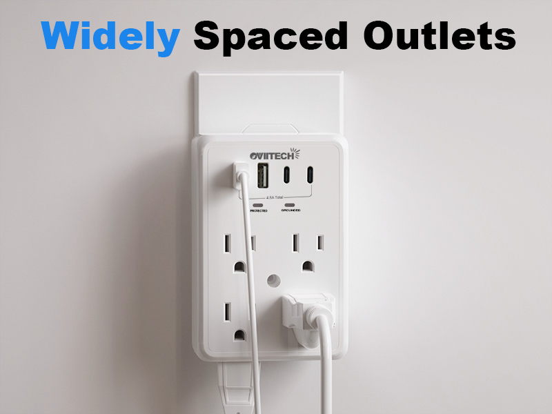 Widely Spaced Outlets