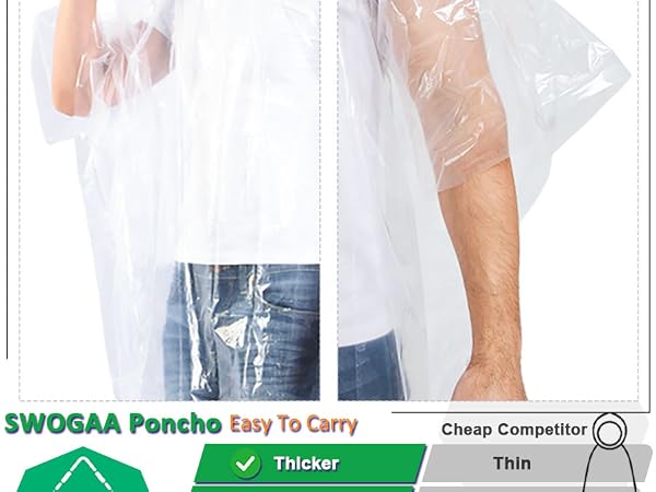 Easy to carry poncho