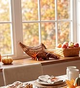 misaya Rectangular Waterproof Vinyl Table Cloth, Flannel Backed Tablecloth | 60" x 84" Buffalo Pl...