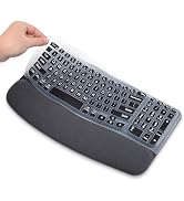 Large Print Keyboard Cover for Logitech Wave Keys MK670 Combo Keyboard Skin, Logitech Wave Keys W...