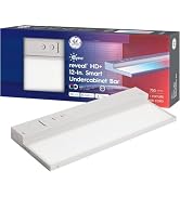 GE Cync Reveal HD+ Smart Undercabinet Light Fixture, Color Changing, 12-in Bar
