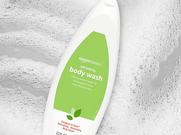 body, wash, skin, nourishing, sensitive, dove, free, hypoallergenic, moisturizing, refreshing