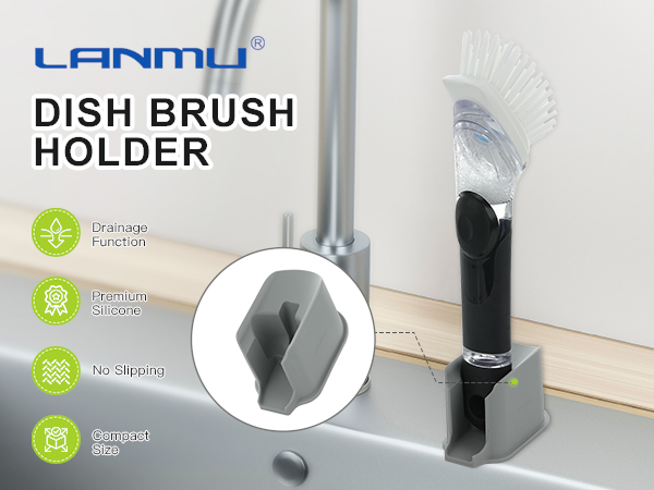 dish brush holder