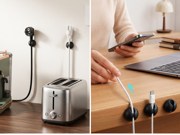 phone cord holder for nightstand