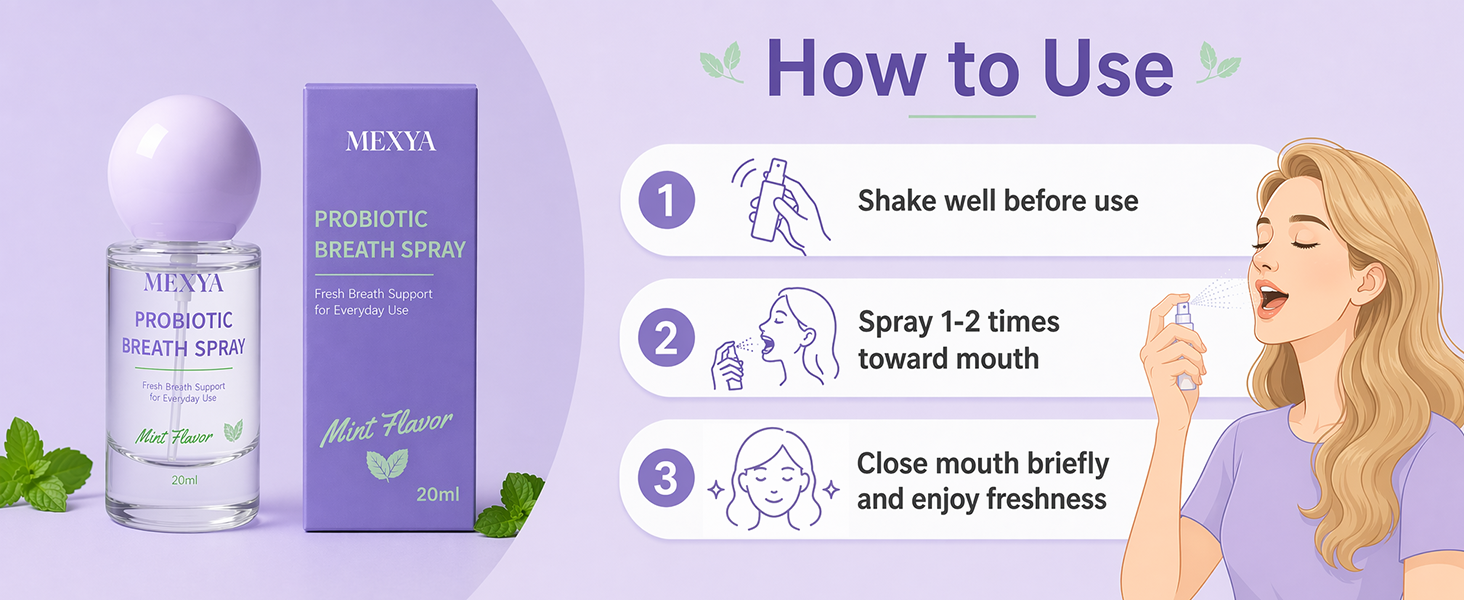 Instant Fresh Breath Spray