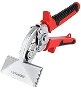 MAXPOWER Sheet Metal Bender, 3-Inch Offset Metal Bender Sheet Metal Hand Seamer for Bending and F...