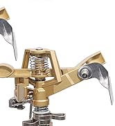 Impact Sprinkler Head on Metal Step Spike
