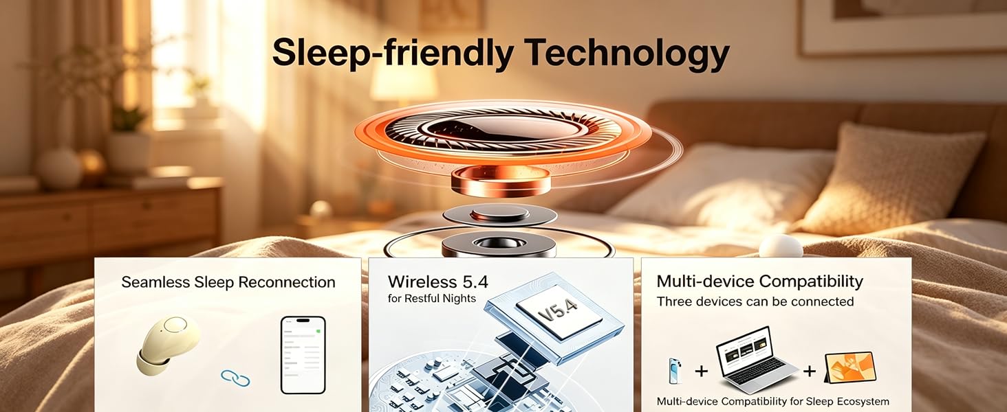 Invisible Sleep Wireless Bluetooth