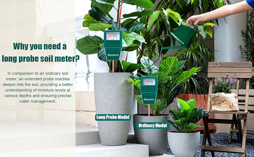 long probe moisture meter